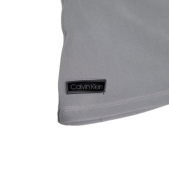 Calvin Klein Women's M Fleece Sweatshirt/Top Gray - Picture 9 of 10
